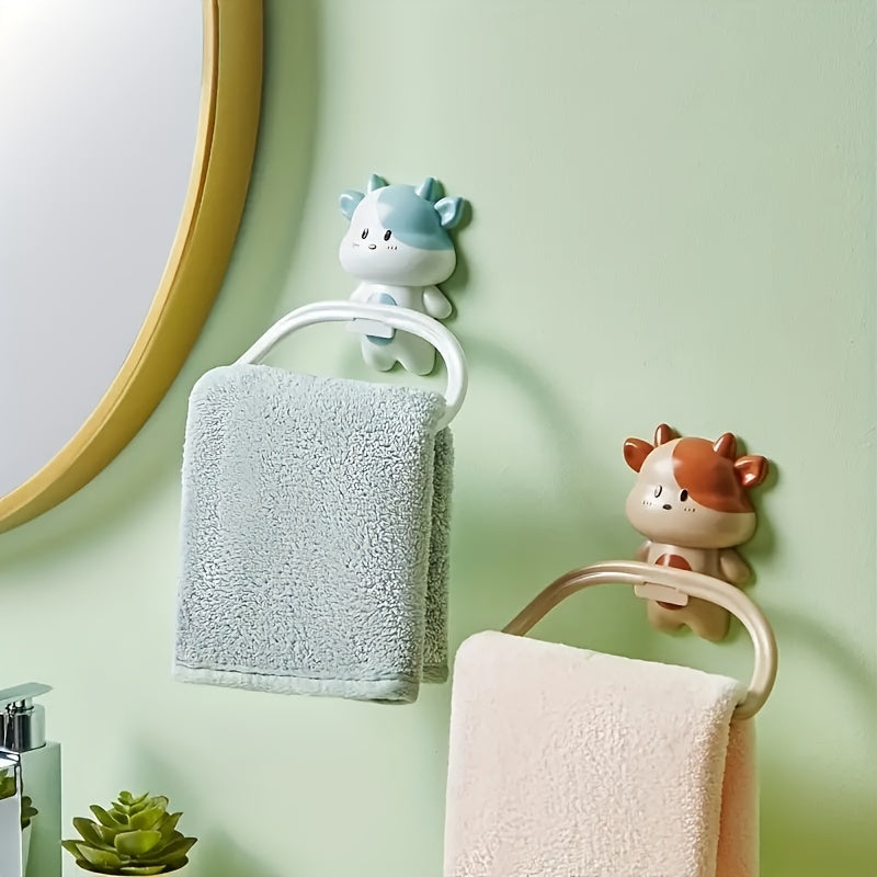 Creative Wall Mounted Towel Rack for Hand Towels