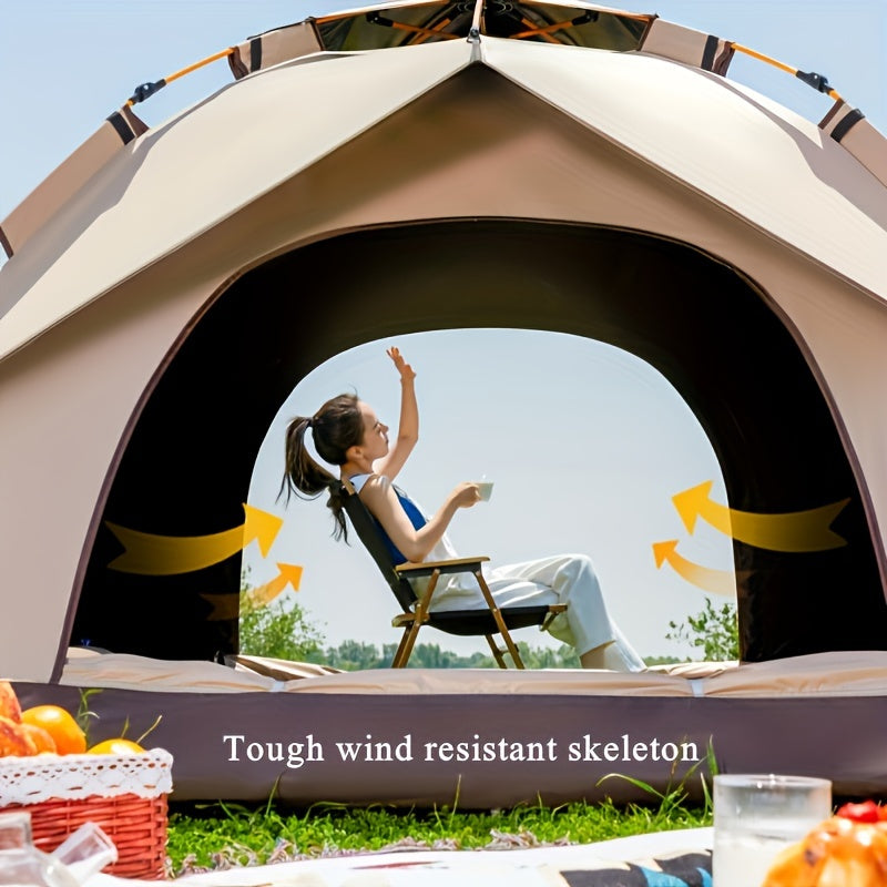 Quick Opening Waterproof Sunscreen Camping Tent