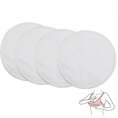 Organic Bamboo Nursing Pads Reusable Washable Breastfeeding Nipple Pad