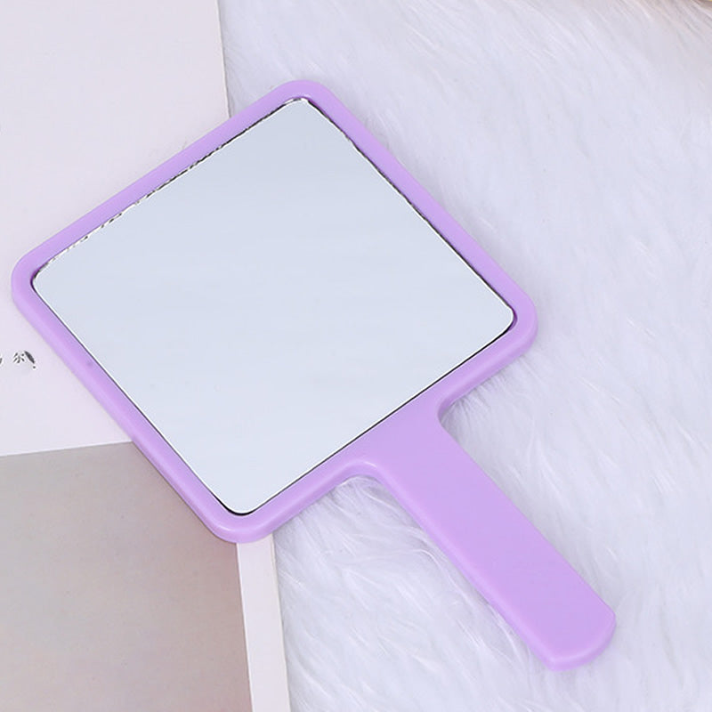 Handle Mirror Square Beauty Makeup Mirror For Women SPA Salon Professional