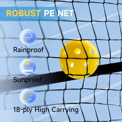 Metal Frame Pickleball Net Tennis Net For Practice And Training