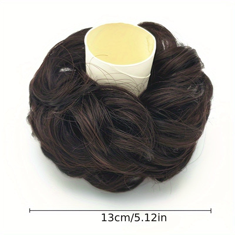 Curly Hair Bun Extension Messy Bun Hairpiece