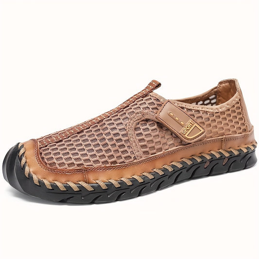 Men's Stitch Mesh Breathable Sneakers Non Slip Outdoor Shoes