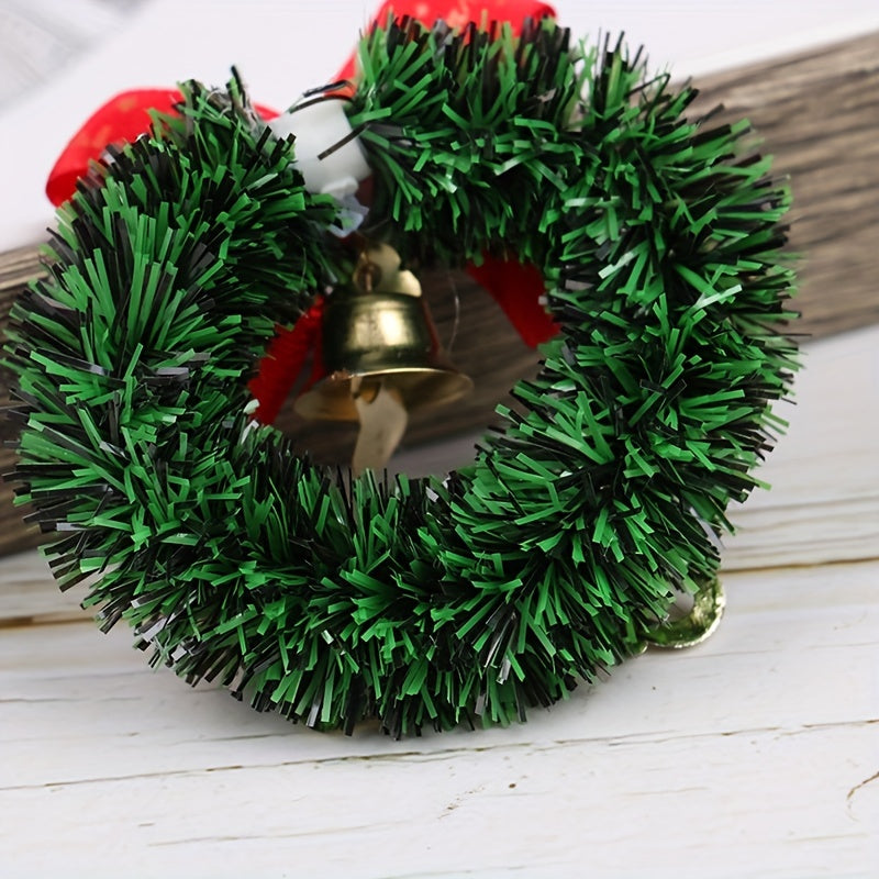 Dollhouse Christmas Garland Wreath Model for Doll House Decor