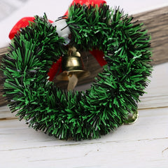 Dollhouse Christmas Garland Wreath Model for Doll House Decor