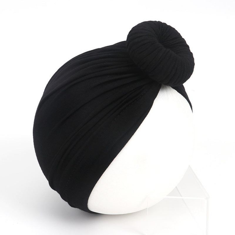 Newborn Baby Girls Knotted Turbans Cap