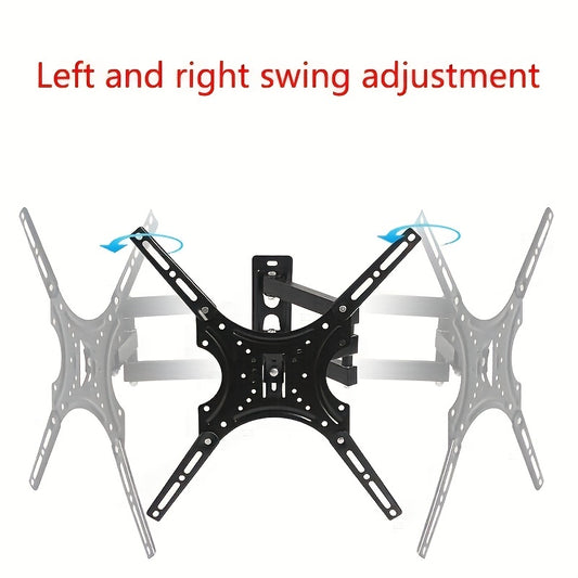 TV Wall Mount Bracket Holder Adjustable Angle 25-66 cm Load 9.98KG