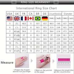 Mother's Gift Silver Plated Oval Zircon Ring for Women
