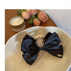 Large Bowknot Hair Claw Women's Hair Clip
