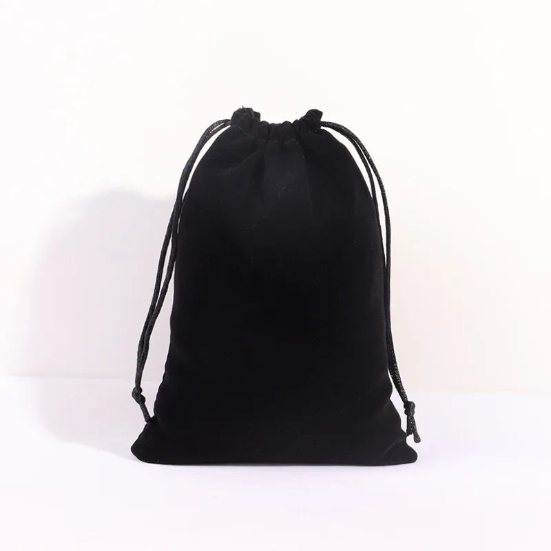 50pcs Velvet Jewelry Bag Gift Package Wedding Christmas Party Drawstring Pouch