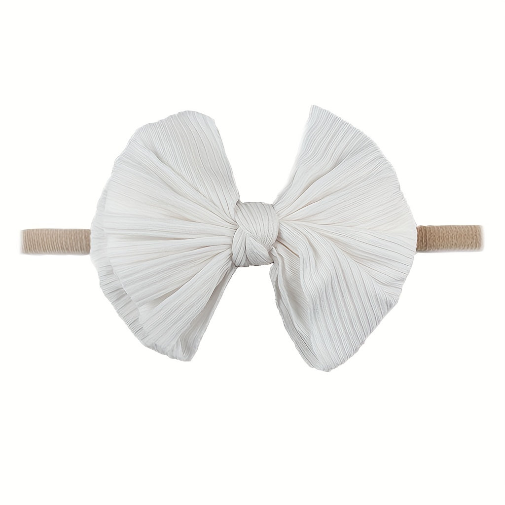 Threaded Bow Baby Decorative Headband