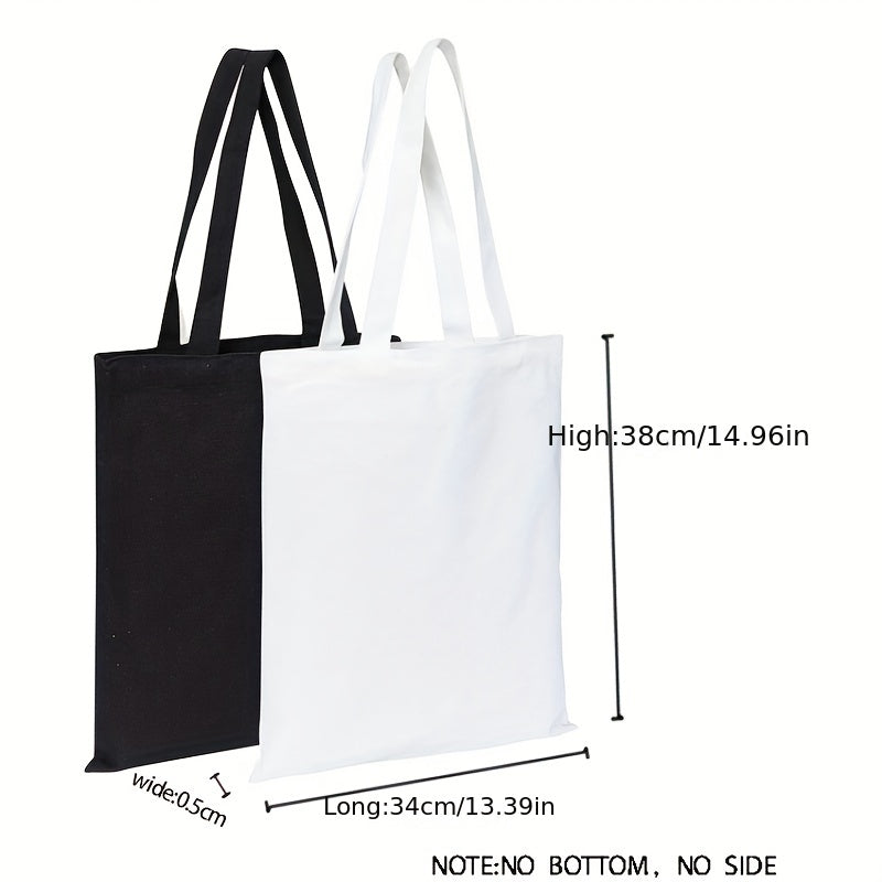 Floral Print Tote Bag Large Capacity Canvas Beach Bag