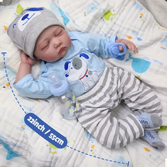 22 Inch Recycled Silicone Vinyl Realistic Doll