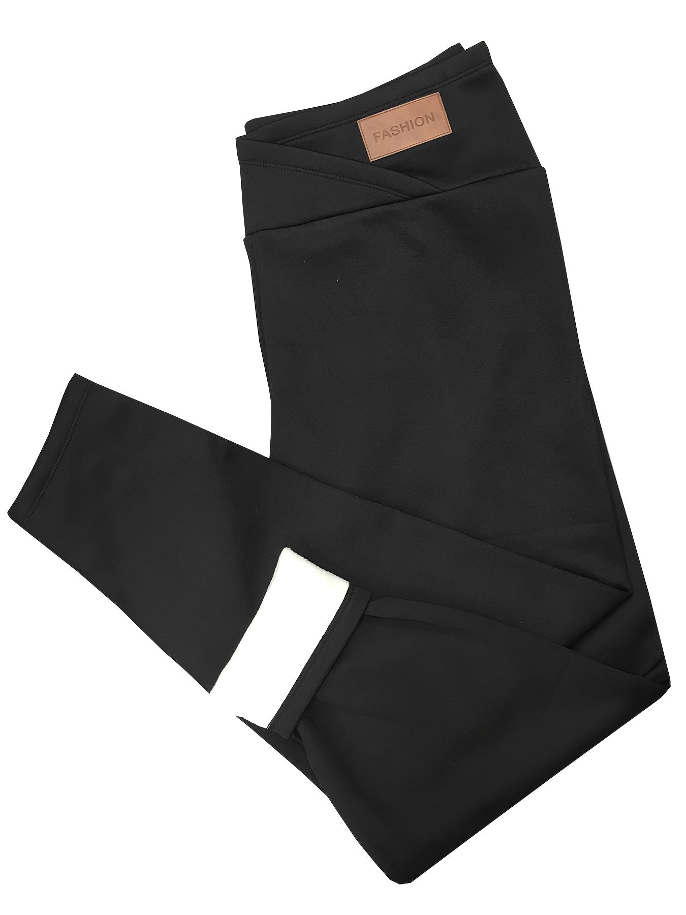  Sports Leggings Women's Plus High Rise Fleece Lined Leggings