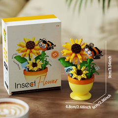 Eternal Flower Potted Plant Building Blocks Toy