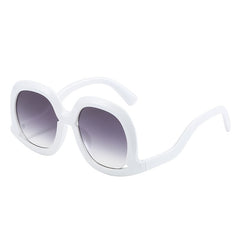 Winter Sunglasses European American Big Frame Glasses Wine Glass Sunglasses