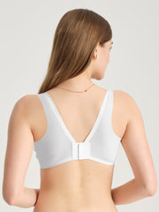Breathable Mesh Wireless Bra, Seamless Everyday Lingerie