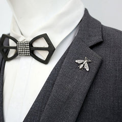 Vintage Bee Suit Shirt Brooch