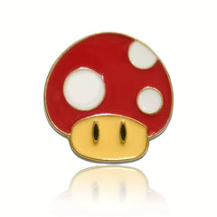 Cartoon Mushroom Enamel Backpack Pin Vintage Jewelry Gift