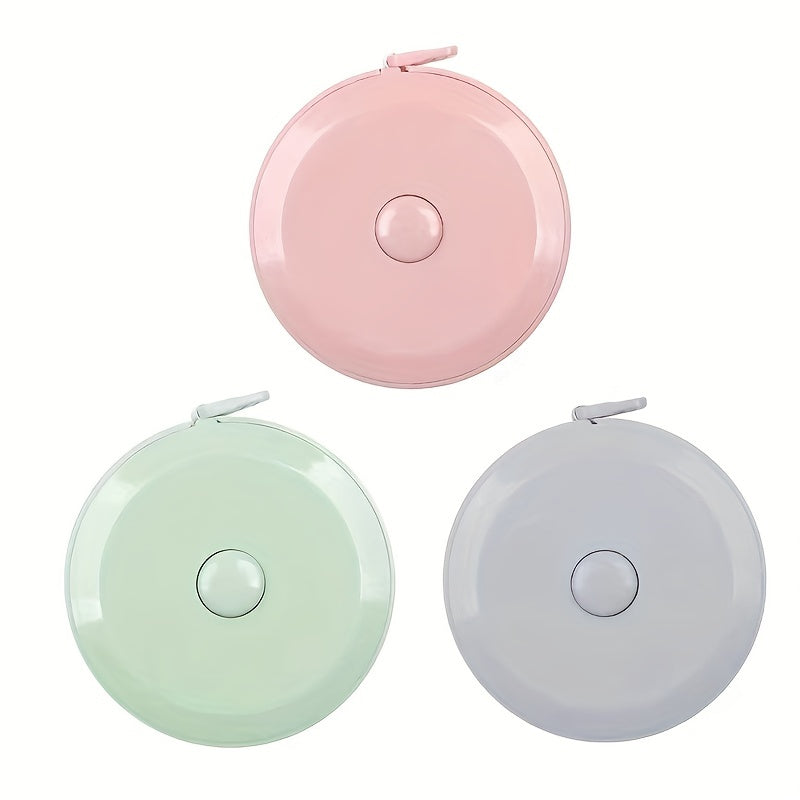 Plastic Retractable Tape Measure Mini Clothes Measure Outdoor Sports