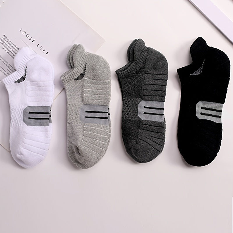 Durable Moisture Wicking Crew Socks for Men