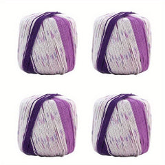 4pcs Organic Baby Yarn 70 Bamboo Fiber 30 Cotton For Crochet Knitting