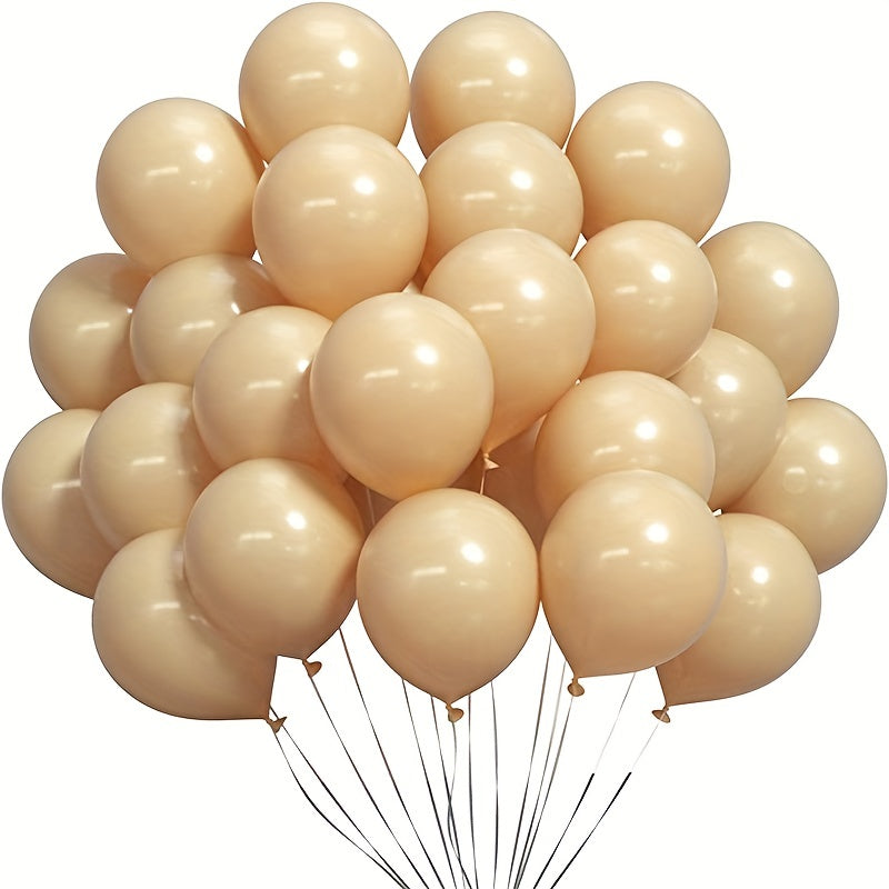 62pcs 12 Colorful Latex Balloons for Various Occasions
