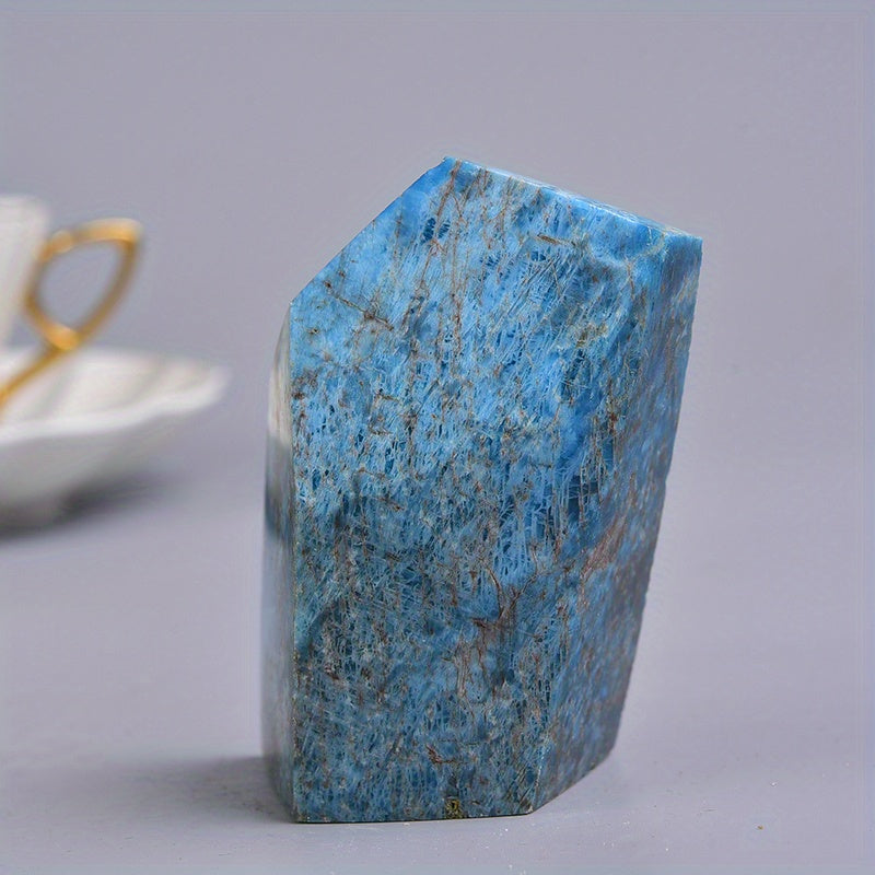 Apatite Natural Raw Ore Grinding Stone for Home and Office Decoration
