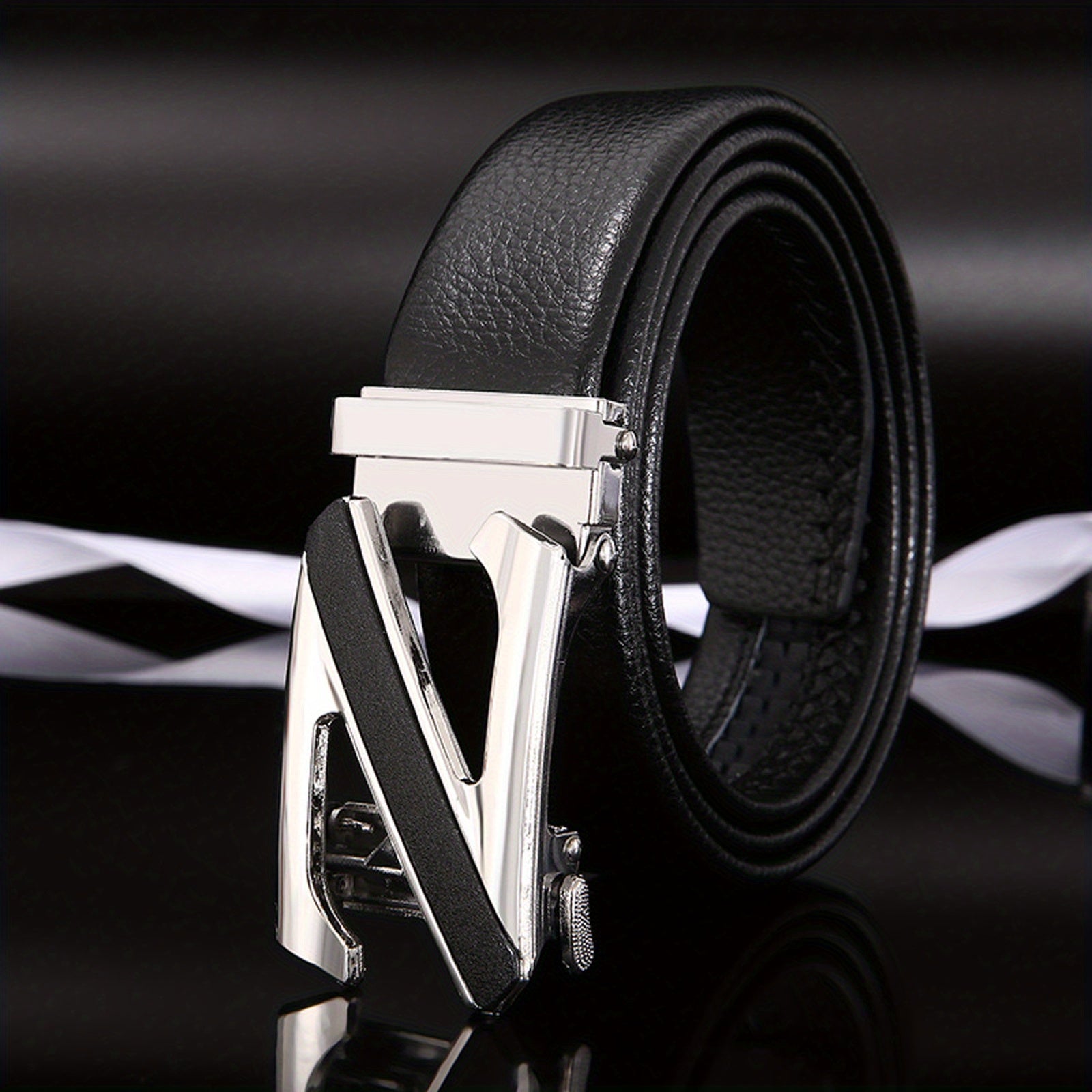 Men's Business Belt Youth Suit Belt Button Style