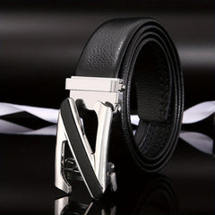 Men's Business Belt Youth Suit Belt Button Style