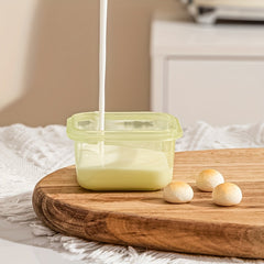 4pcs Mini Food Jar Fresh Keeping Box Moisture Proof for Home Kitchen