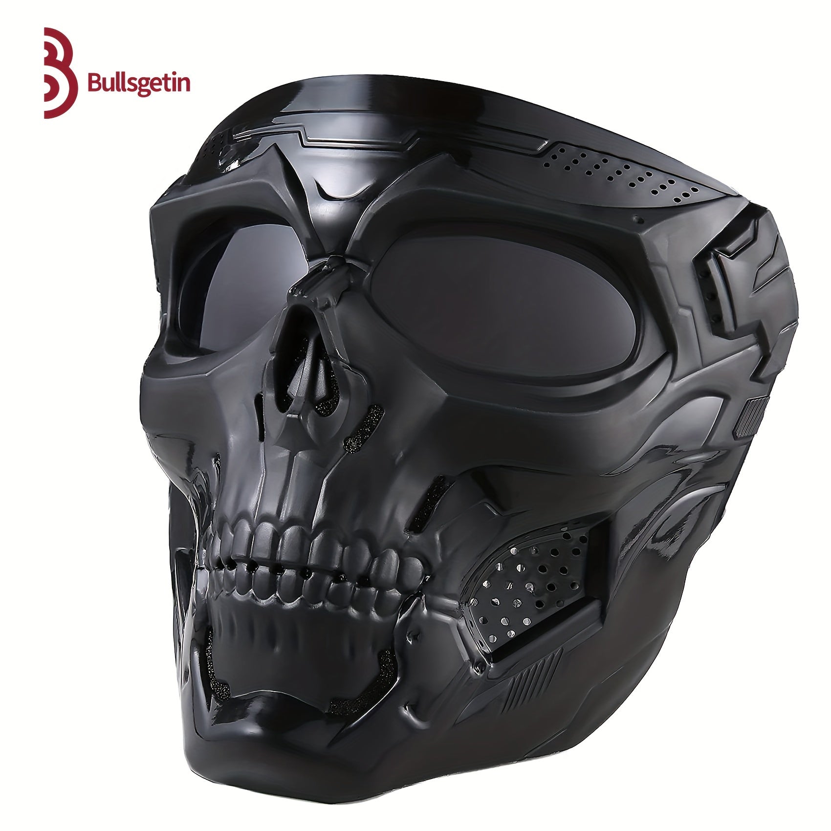 Tactical Skull Mask for CS Paintball Halloween Full Face Protection Scary