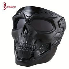 Tactical Skull Mask for CS Paintball Halloween Full Face Protection Scary