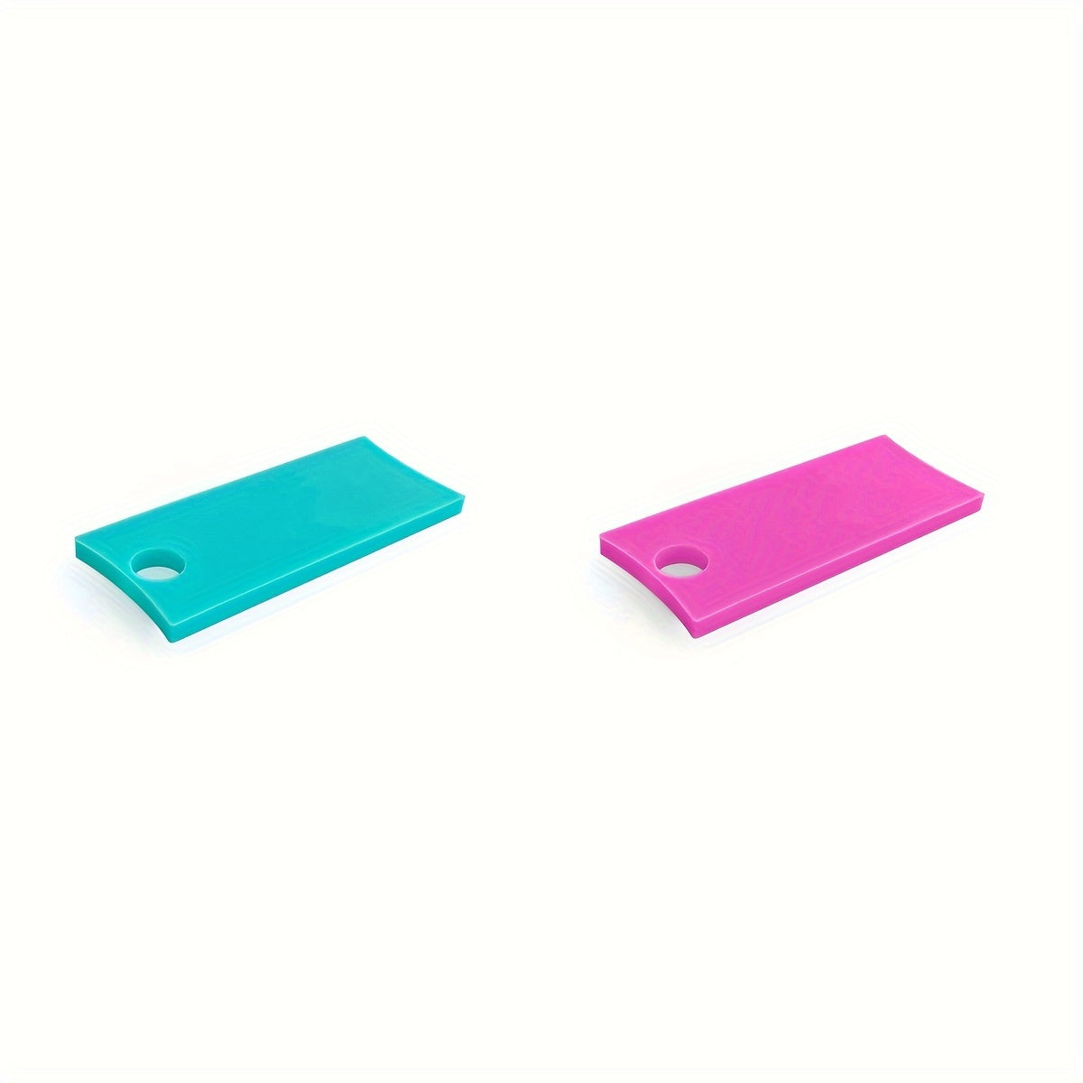 2pcs Silicone Name Tag For Tumblers Cup ID Accessories