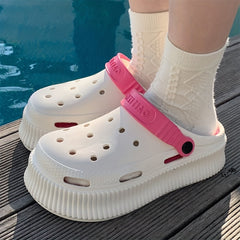 Women's Hollow Out Clogs Lightweight Slip On Shoes