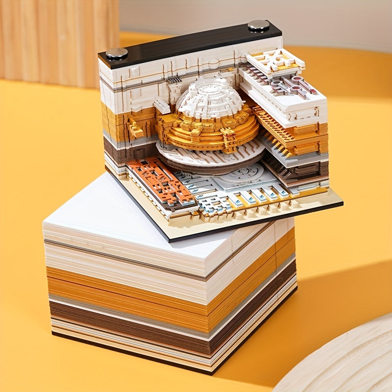 3D Sticky Note Desk Calendar Science Fiction Series