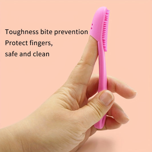 Dog Finger Toothbrush Silicone Brush Dog Brush Dog Teeth Cleaning