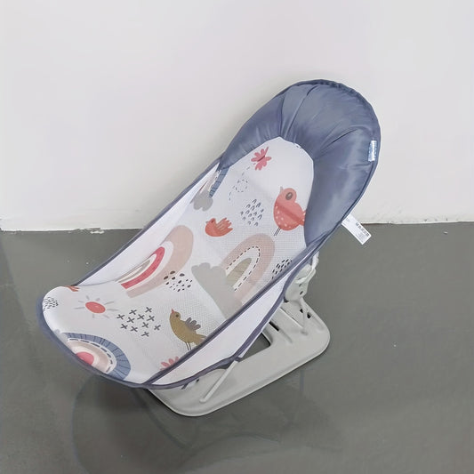 Portable Foldable Baby Bath Chair Cartoon Bath Bed