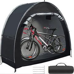 210D Oxford Bike Storage Shed Tent Waterproof Cover for 2 Bicycles
