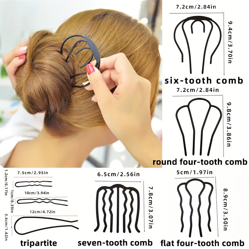 Invisible Hair Insert Comb for All Hair Types