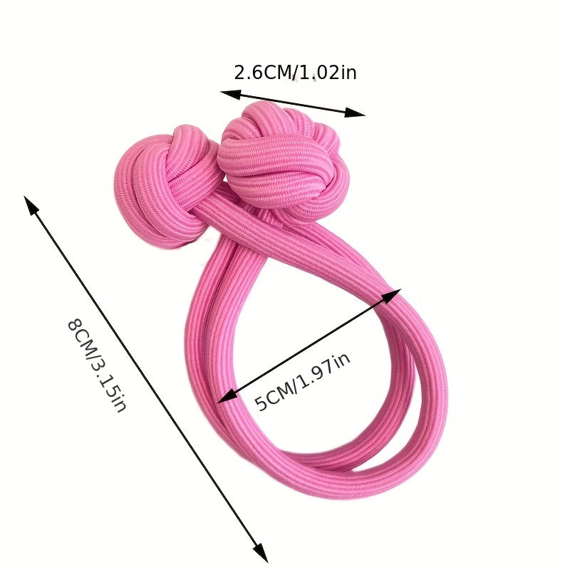 Chinese Knot Hair Rope Elastic Ponytail Holder Hair Accessories