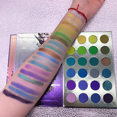 72 Color Eyeshadow Palette Book Style Pearly Matte Glitter Sequin Finish