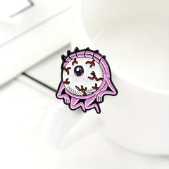 Big Eye Boy One eyed Monster Brooch For Men