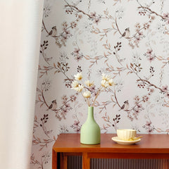Self-Adhesive Dollhouse Wallpaper 1:6 1:12 Scale Stylish Patterns Festive Scenes