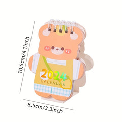 Cartoon Mini Desk Calendar Countdown Decoration Monthly Calendar