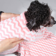 Quick Drying Absorbent Pet Towel for Dogs and Cats