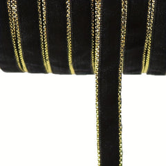5 Yards 10mm Glitter Velvet Ribbon DIY Gift Wrapping Hair Bows Wedding Party