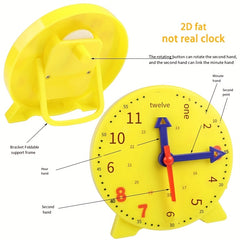 Colorful Plastic Teaching Clock for Early Learning