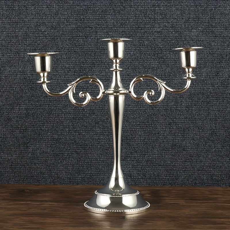 Bronze Candelabra Metal 5 arms Candle Holders
