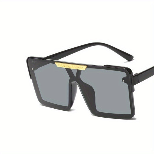 Y2K Vintage Square Sunglasses Sun Protection